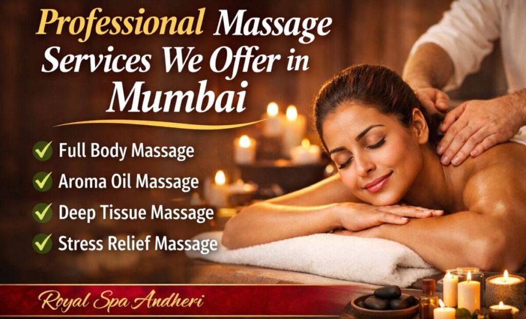 Professional Massage Services We Offer in Mumbai