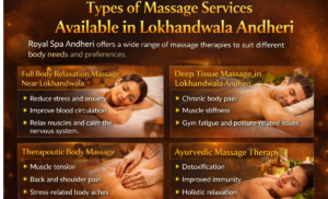 Types of Massage Services Available in Lokhandwala Andheri