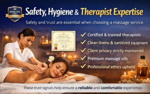 Safety, Hygiene & Therapist Expertise