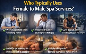 Who Typically Uses Female to Male Spa Services