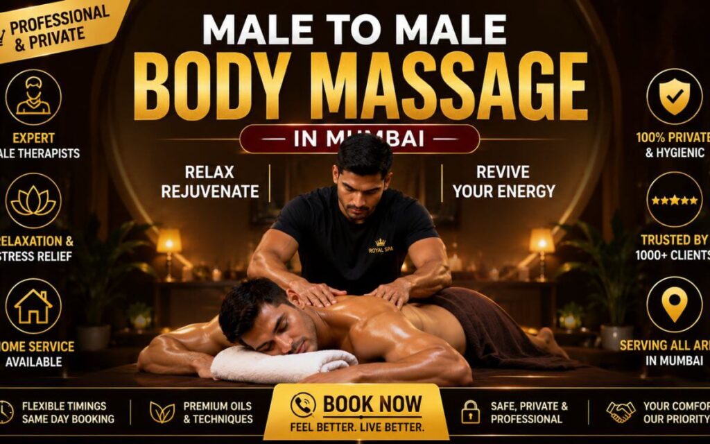 Male To Male Body Massage in Mumbai