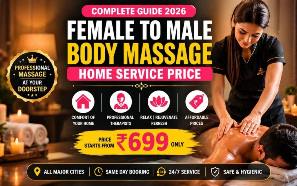 Female To Male Body Massage Home Service Price