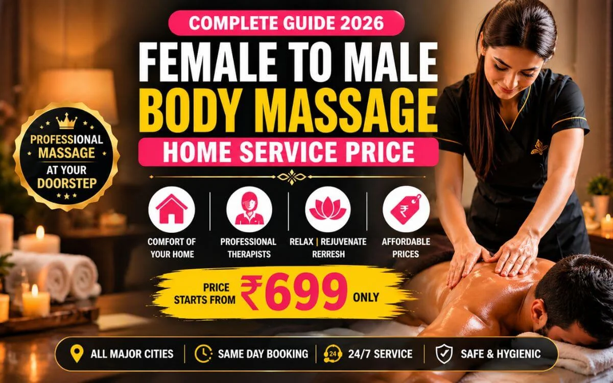 Female To Male Body Massage Home Service Price