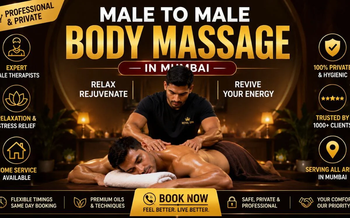 Male To Male Body Massage in Mumbai